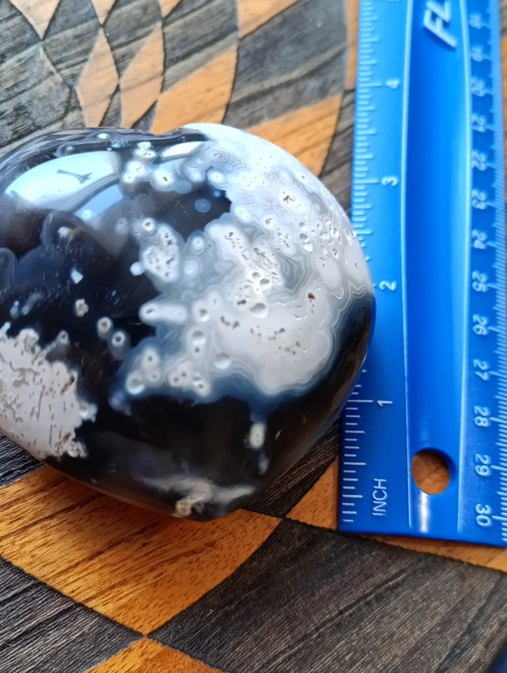 Orco Agate Heart Crystal